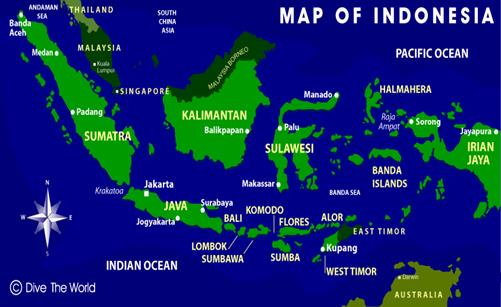 Image result for Indonesia map